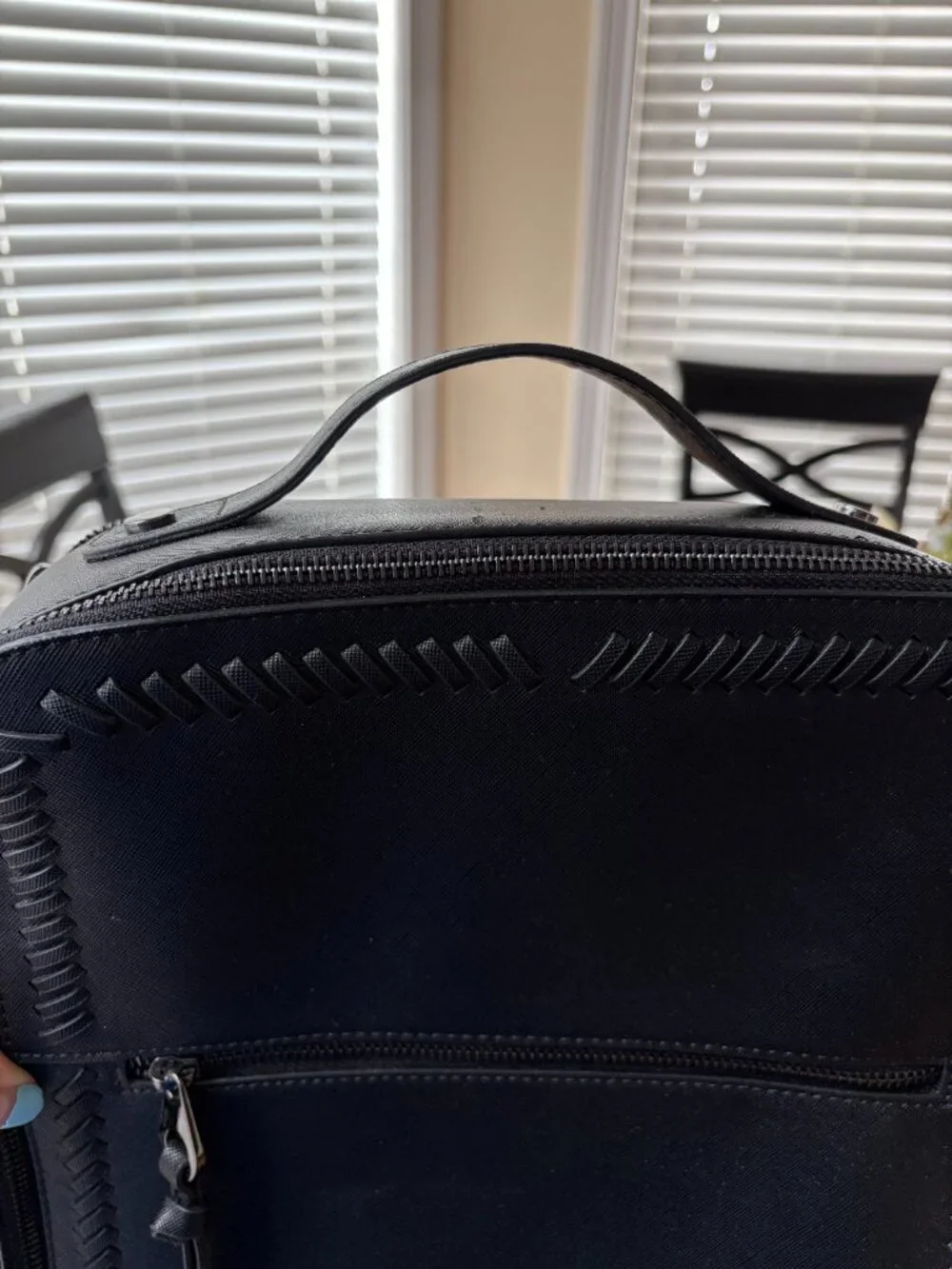 Calpak Kaya Black Laptop Bag